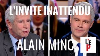 Linvité Inattendu de Laurent Wauquiez  Alain Minc dans lEmission politique France 2 [upl. by Anaeed]