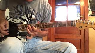 Ed Van Halen Outta Love Guitar Solo Off Of VH II [upl. by Hadihsar]