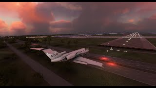 MSFS I Cessna 172 Flying utilizing the GTN 750 amp taking out the WT CJ 4 I Vatsim [upl. by Alrahs]