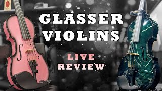 Livestream on Glasser Violins [upl. by Llesram]