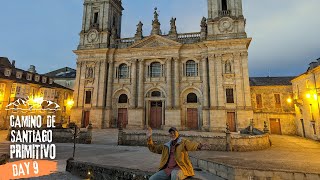 Day 9 Camino Primitivo 2023 Baleira  O Cadavo to Lugo [upl. by Ydoow]