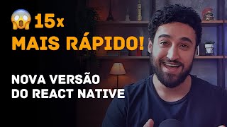 NOVIDADES DO REACT NATIVE 076 DevTools Nova Arquitetura Performance e mais [upl. by Nwahsirhc]