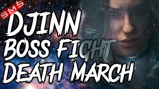 The Witcher 3 Djinn Death March Difficulty Fight Guide Walkthrough [upl. by Yodlem663]