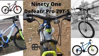 91 Ninety One Defeatr Pro 29T S 21Speed [upl. by Aisital]