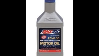 AMSOIL AMO ARO Premium Protection 10W40 amp 20W50 Motor Oils [upl. by Brande619]