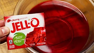 How To Make Jello from a Box [upl. by Nemlaz]