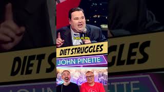 🤣 DIET STRUGGLES 🤬 JOHN PINETTE 😆 funny comedy shorts [upl. by Orag]