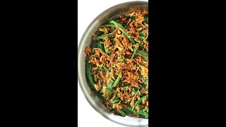 Vegan Green Bean Casserole  Minimalist Baker Recipes [upl. by Heidi]