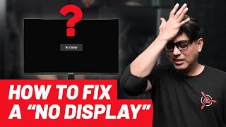 How to fix quotNo Displayquot on your PC [upl. by Novyar114]