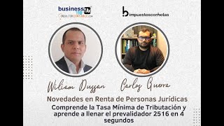 Novedades en Renta de Personas Jurídicas 2023  2024 [upl. by Einnus]