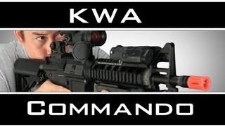 Airsoft GI  KWA KM4 Commando Full Metal Shorty M4 AEG  MK18 Transformation [upl. by Aigroeg]