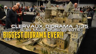 Most Epic and Biggest Diorama Ever   Clervaux 135 scale By Claude Joachim [upl. by Readus]