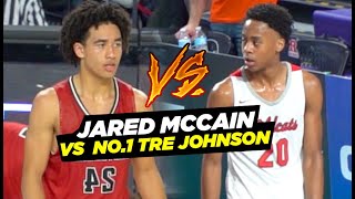 Jared McCain VS No1 Ranked Tre Johnson [upl. by Idner]