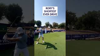 Rory McIlroy’s TEN YARD drive 👀 [upl. by Inahpit]