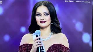 Q amp A Portion  Quezon Province  Miss Universe Philippines 2024 [upl. by Daffodil]