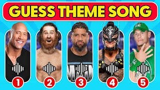 Can You Guess These WWE Superstars by Their Theme Songs 🎶✅🔊 [upl. by Sadella]