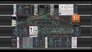 Experimental IDM patch in VCV Rack [upl. by Ahsinek]