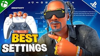 THE BEST RANKED EXPONENTIAL CONTROLLER SETTINGS TO USE IN FORTNITE CHAPTER 2 REMIX [upl. by Eikcor]