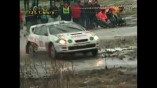 Rally VM 1997 Deltävling 2 Svenska Rallyt tredje etappen [upl. by Luhey26]