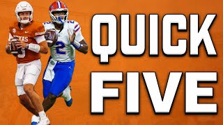 5 Things to Watch for in the Texas vs Florida Game [upl. by Nauqram295]