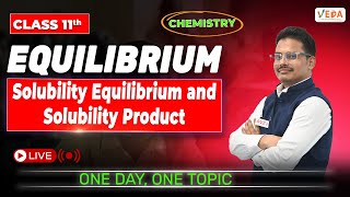 Solubility Equilibrium and Solubility Product  Equilibrium  Class 11  ChemistryOne Day One Topic [upl. by Torruella203]