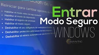 Como iniciar en Modo Seguro  Reparar Windows 10 a Prueba de Fallos 2019 [upl. by Milah]