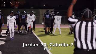 High School Football Cabrillo vs Jordan [upl. by Zeuqcaj]