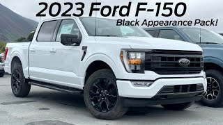 MUST HAVE OPTION 2023 Ford F150 XLT wBlack Appearance Package Review [upl. by Eemak]