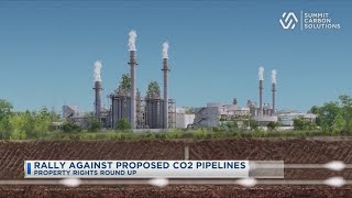 Rally Against Proposed CO2 Pipelines [upl. by Niassuh]