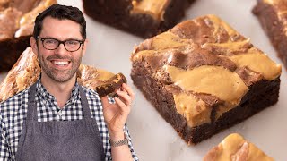 Amazing Peanut Butter Brownies Recipe [upl. by Letsyrk]