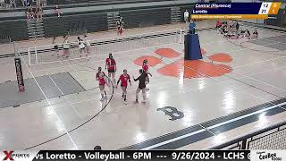 Loretto High School vs Central HS Florence  Volleyball  9212024 Brooks Tourn Championship [upl. by Genevra867]