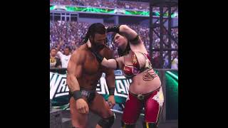 Mandy Rose Serious Fight With Drew McIntyre WWE 2K24 [upl. by Vachil]