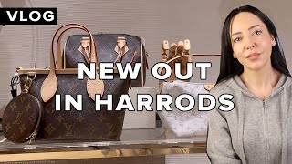 WANNA SEE WHATS NEW IN HARRODS  The Latest LV NEVERFULL  Shopping VLOG [upl. by Ezarras]