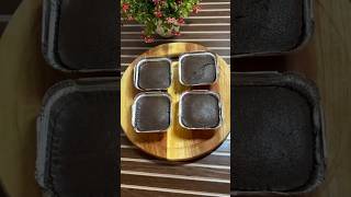 Chocolate lava cake 4 ingredients only food fyp youtubeshorts shorts [upl. by Odirfliw]