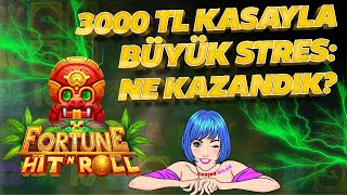 YENİ SLOT OYUNU 💥 FORTUNE HITN ROLL 💥 3000 TL Kasayla Büyük Stres slotoyunları casino slot [upl. by Roee436]