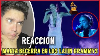 Reacción  Maria Becerra en Los Latin Grammys 2023  Ojalá [upl. by Suchta]