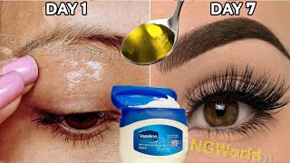 Grow Thick Eyebrows Long Thicken Eyelashes Naturally Overnight ll NGWorld [upl. by Nnaharas]