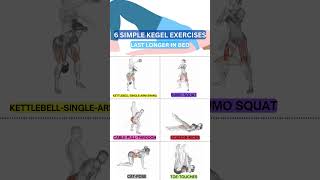 6 Simple Kegel Exercises Last Longer in Bed [upl. by Marcela942]