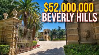 Inside 52000000 Beverly Hills Mega Mansion [upl. by Wexler]