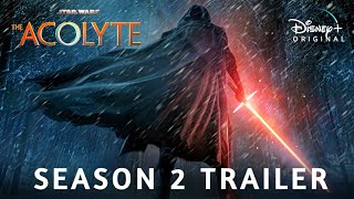 Star Wars The Acolyte  SEASON 2 PROMO RAILER  On Disney [upl. by Adnamor]