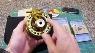 Unboxing carrete Lamson Remix 15 para la pesca con mosca [upl. by Shiller]