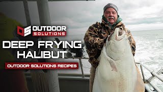 Halibut Recipe Fresh From AK To MI Catch  Cook [upl. by Hamehseer631]