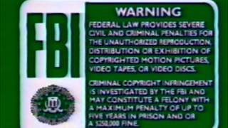 Green FBI Warning [upl. by Eiknarf]