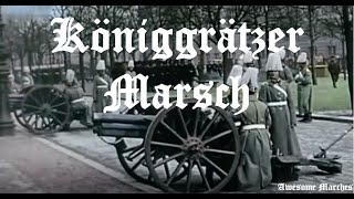 Der Königgrätzer Marsch  Original Version German March [upl. by Bibbye544]