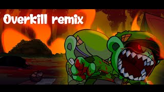 Overkill remix vs Flippy Flipped Out Friday night Funkin [upl. by Pinsky]