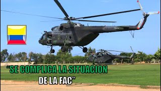 Helicópteros rusos de Colombia están en tierra y solo hay tres en servicio [upl. by Neeven]