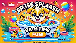 Bath Time Fun 🛁  Kids Songs amp Nursery Rhymes kids song [upl. by Anelis]