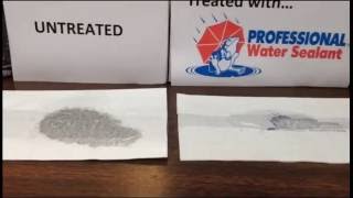 Professional Water Sealant PWS Waterproofing Tissue Demo Conspec 2 [upl. by Shaughnessy]