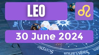 Leo horoscope  Leo Horoscope for Today 30 June 2024 [upl. by Rebmaed]