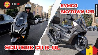 Scutere cu Bul  Test Kymco Skytown 125 [upl. by Hamachi]